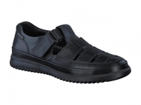 chaussure mephisto velcro tarek noir